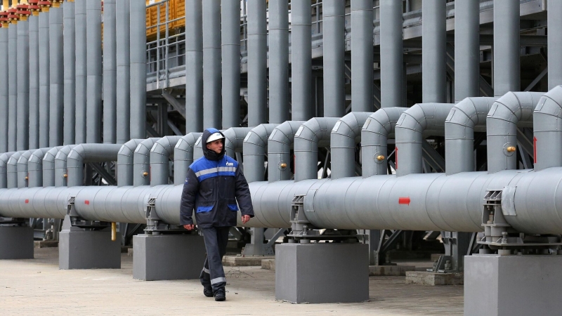 Экспорт российского газа в Европу вырос почти на семь процентов