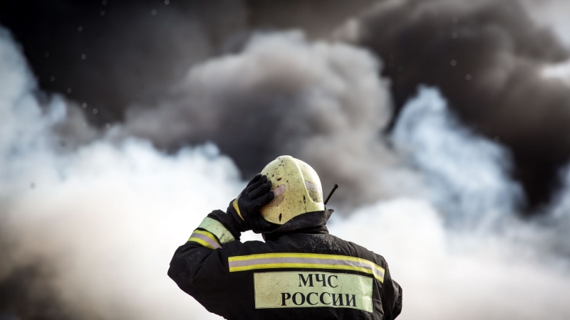 При атаке ВСУ на Ростов-на-Дону загорелись верхние этажи двух домов
