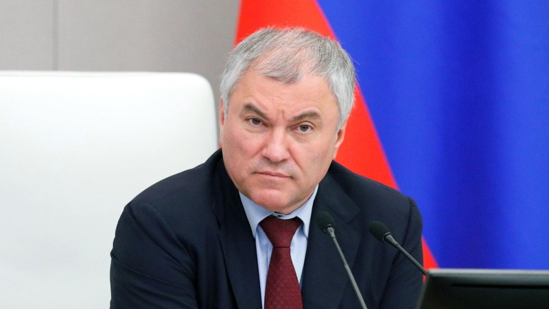Володин поздравил педагогов, учащихся и родителей с Днем знаний
