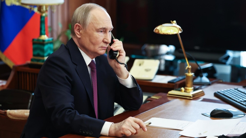 Сальдо доложил Путину о ситуации в Херсонской области