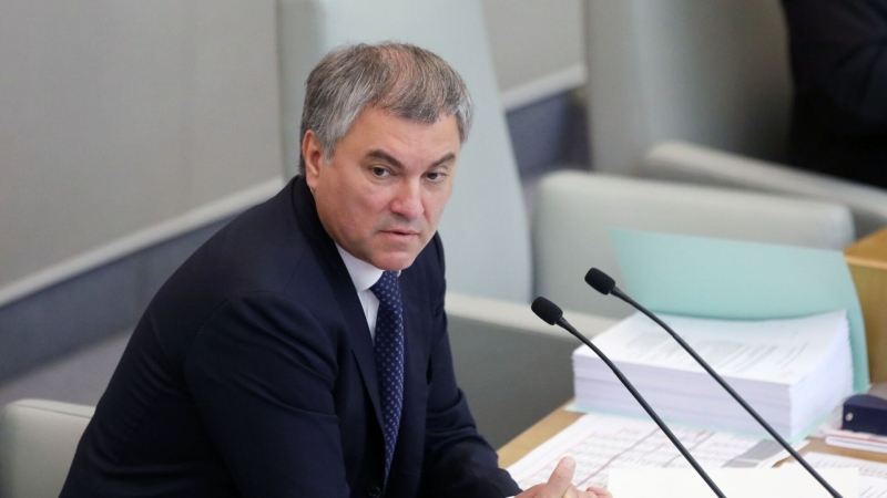 В Госдуме на рассмотрении находятся 1078 законопроектов, заявил Володин