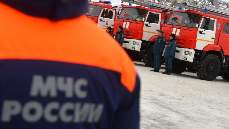 В Москве вспыхнул пожар в производственном комплексе