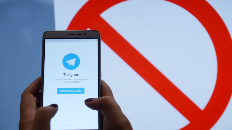 Роскомнадзор прокомментировал блокировку Telegram в России
