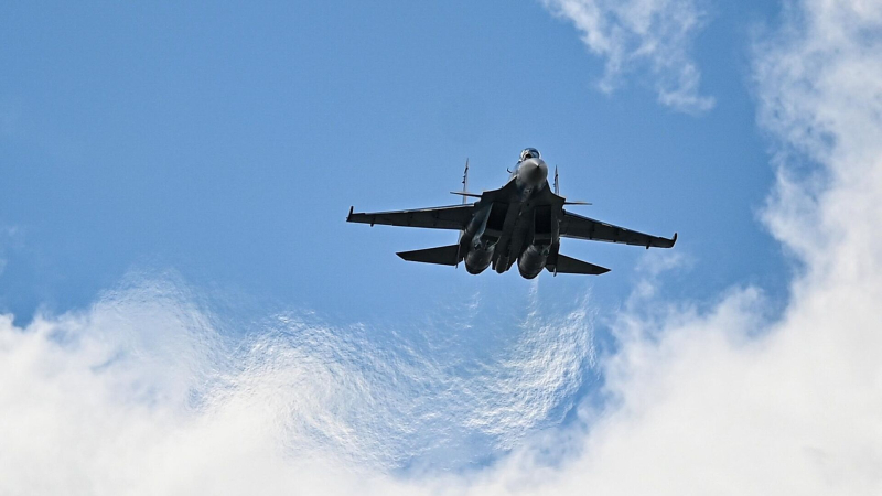 В Казахстане потерпел крушение истребитель Су-30СМ