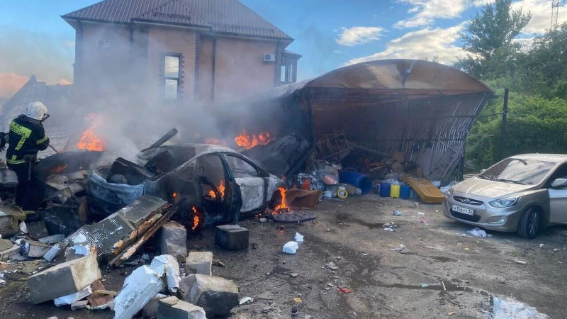 Из-под завалов на месте пожара в Липецке извлекли третьего погибшего