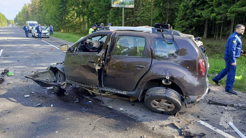 Четыре человека погибли в ДТП в Ленинградской области