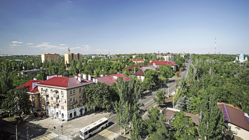 Морпехи провели в Мариуполе акцию ко Дню памяти и скорби
