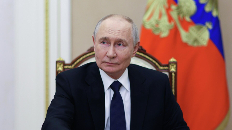 Путин рассказал о планах проложить скоростную ж/д магистраль Москва &mdash; Минск