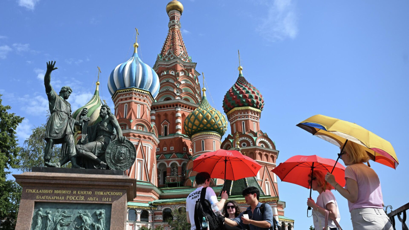 В Москве на следующей неделе ожидается 30-градусная жара