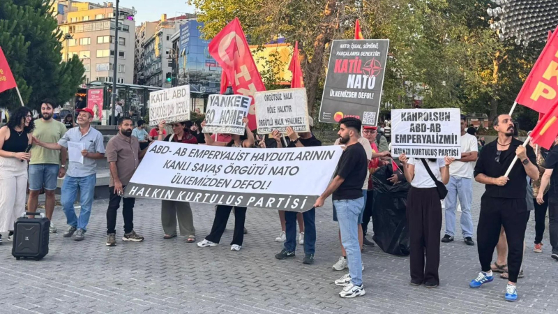 Акция против саммита НАТО прошла в центре Стамбула
