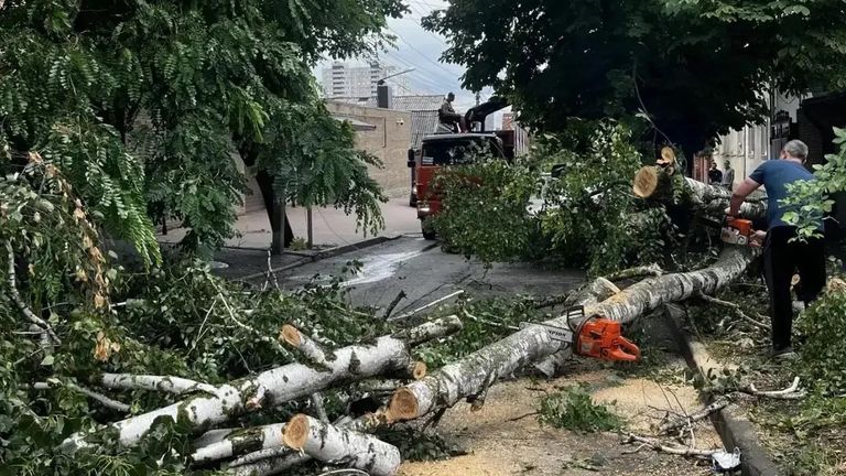 Число пострадавших от непогоды в Ростовской области превысило 50