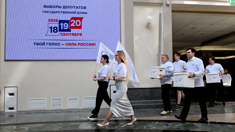 ЦИК принял у Партии прямой демократии документы для участия в выборах в ГД