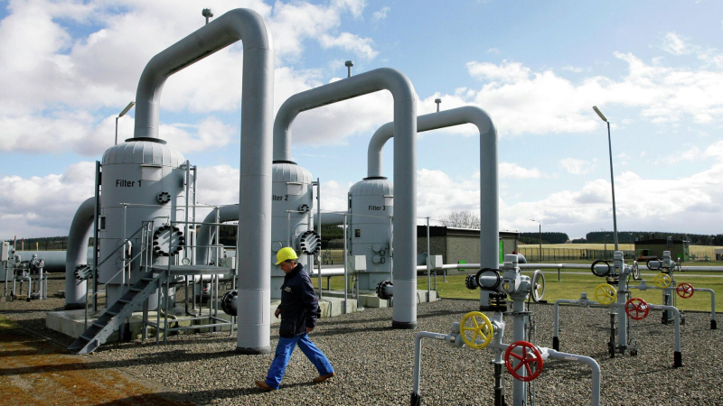 "Газпром" предупредил о проблемах в Европе из-за темпов закачки газа