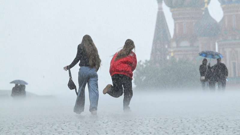 На Москву в выходные обрушатся аномальные ливни