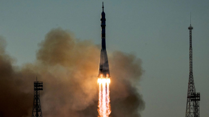 Ракета, на которой новый экипаж отправится на МКС, стартовала с Байконура