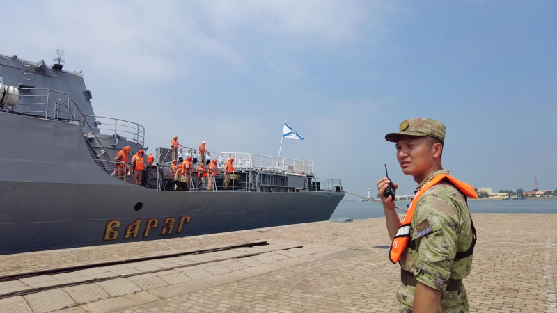 ВМФ России и ВМС Китая завершили совместные учения