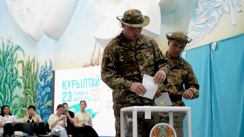ЦИК Казахстана назвал предварительную явку на выборы в курултай