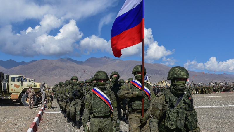 Киргизия и Россия начали совместные тактические учения
