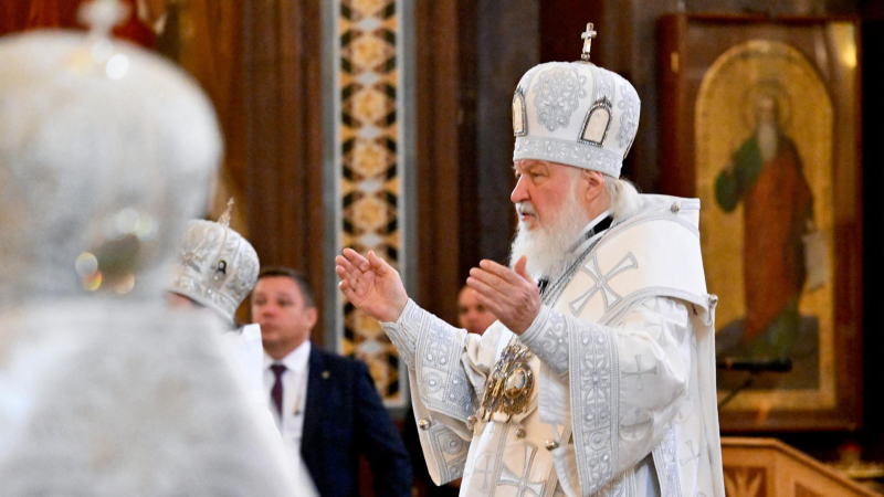 Патриарх Кирилл назвал удар ВСУ по собору в Горловке свидетельством цинизма