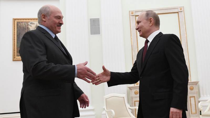 Россия и Белоруссия продолжат совместную работу по интеграции, заявил Путин