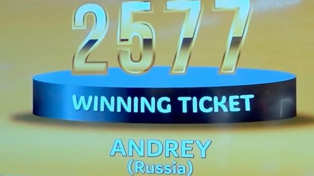В Дубае россиянин выиграл миллион долларов в лотерею