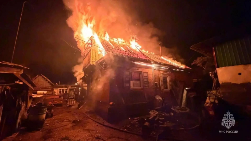 В Приамурье два брата погибли при пожаре в частном доме