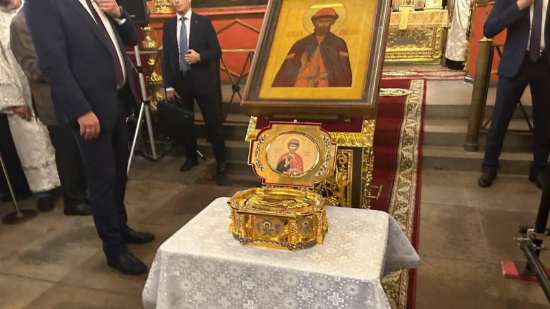 В РАН рассказали о ткани, которой покрыты мощи Дмитрия Донского