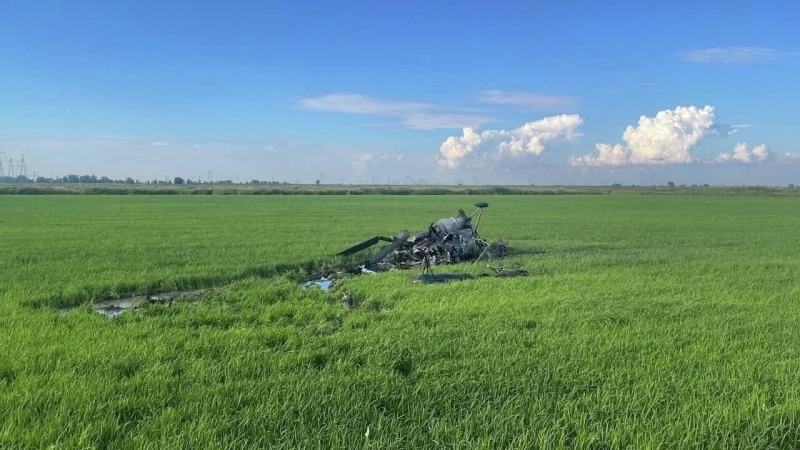Владельца вертолета, разбившегося на Кубани, привлекли к ответственности