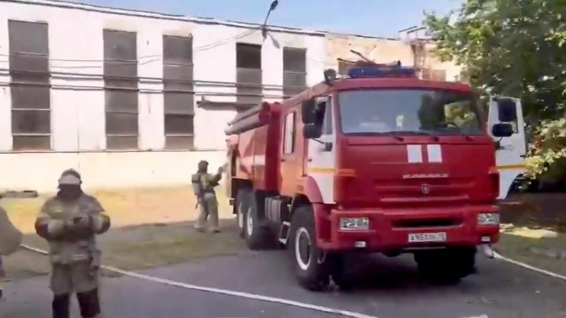 Во Владикавказе ликвидировали открытое горение на заводе