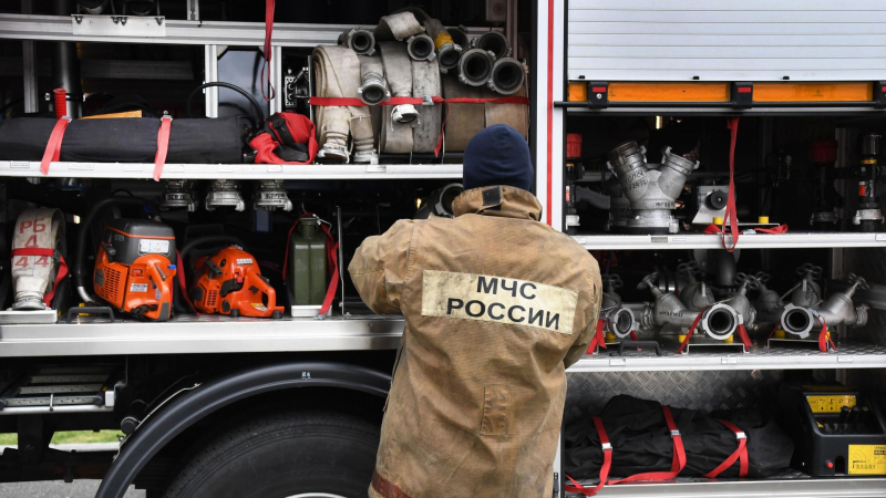 Во Владимирской области сократили площадь возгорания на складе