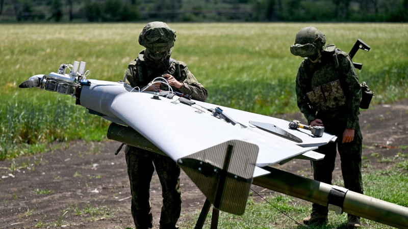ВС России поразили терминал с военными грузами и склад с БПЛА в Черноморске