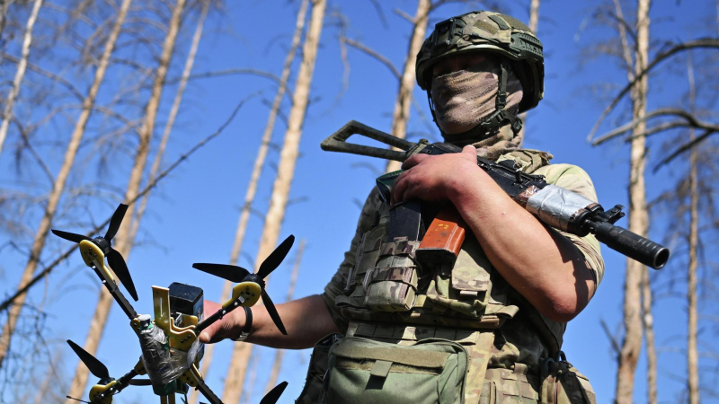 ВС России уничтожили ББМ "Козак" ВСУ на Сумском направлении