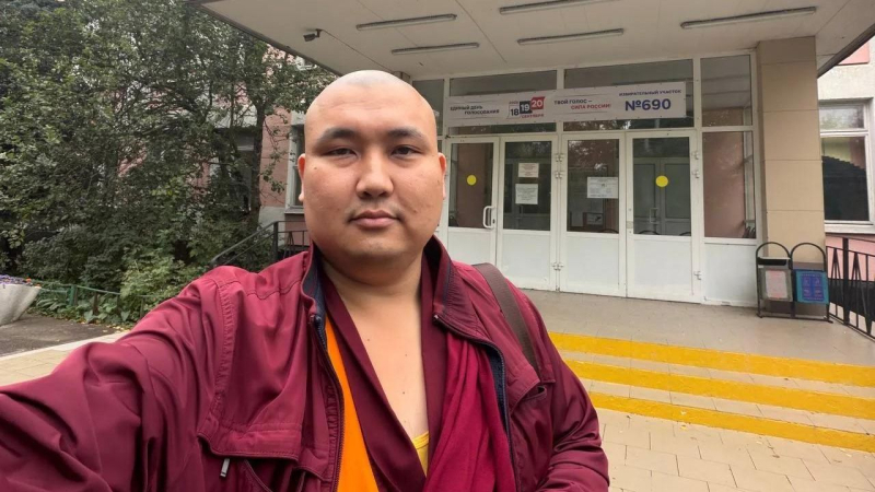 Глава Центрального духовного управления буддистов проголосовал на выборах