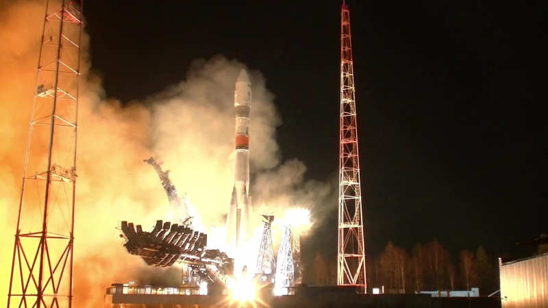 С Плесецка запустили Союз-2.1б с военным спутником