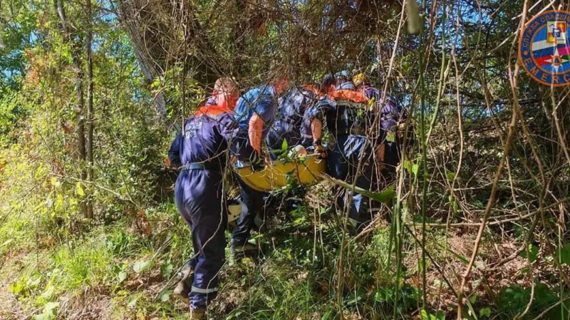 В Сочи спасли мужчину, который три дня не мог выбраться из леса